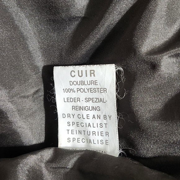 Vintage JL Just Leather – Real Leather Jacket (Size XL) - Picture 8 of 8